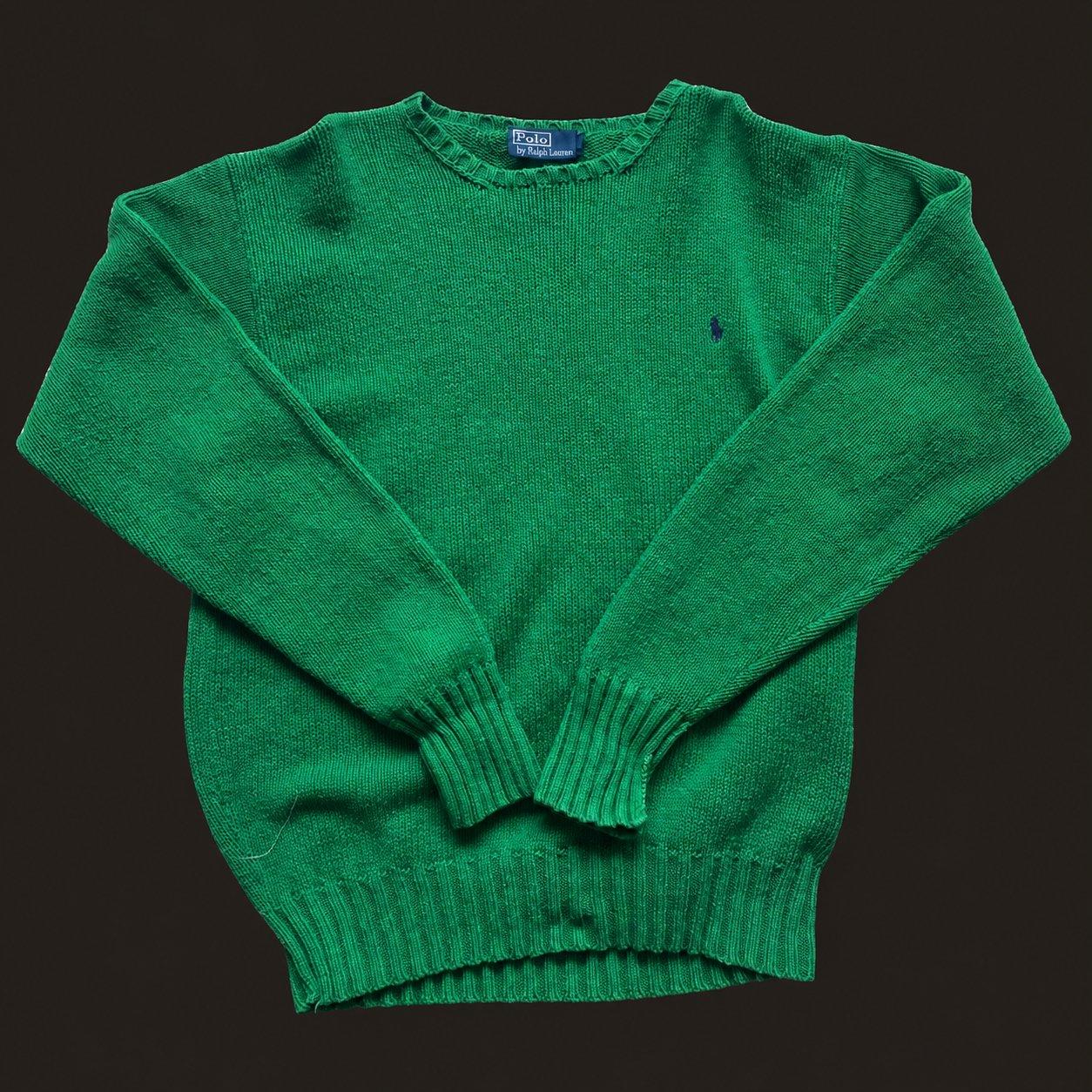 Polo Ralph Lauren Green Knit Sweater