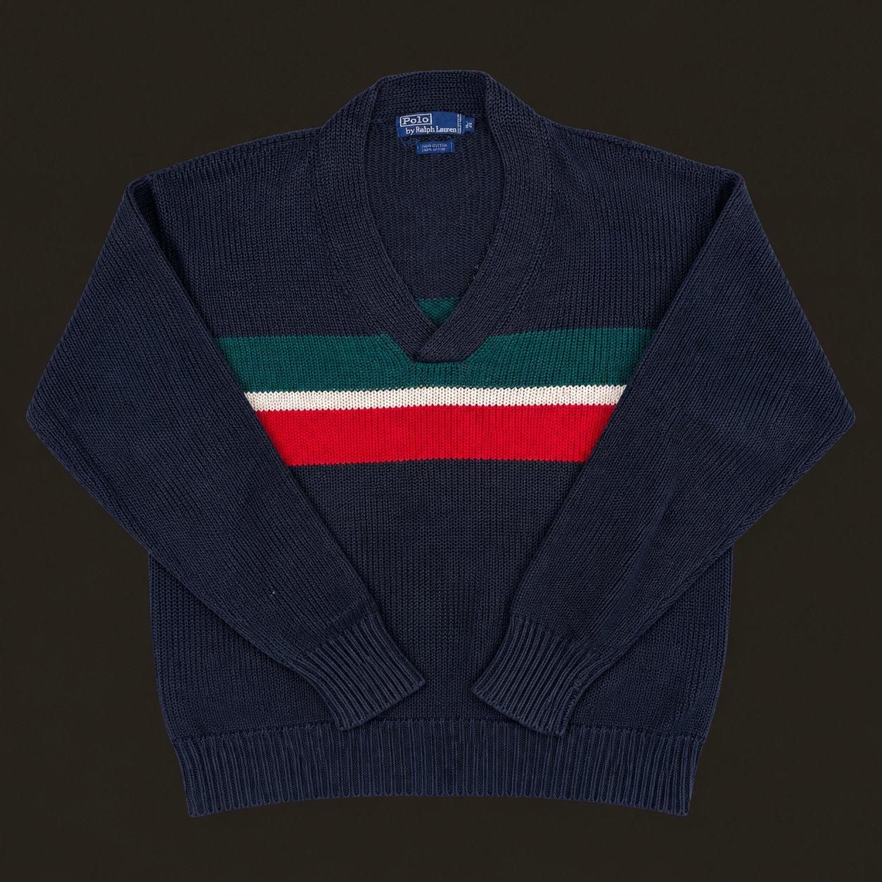 Vintage Polo Ralph Lauren Striped Cotton Knit